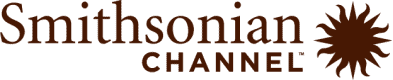 Smithsonian Channel logo with “Smithsonian” in large text, “Channel” below it, and a stylized sunburst symbol on the right.